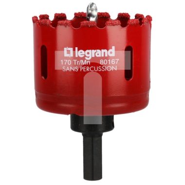 LEGRAND 080167 Batibox speciális dobozhelymaró csiszolt anyagokhoz, D=67mm