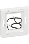 LEGRAND 080260 Program Mosaic mounting flange with light signal, 1x2m, 0.03W