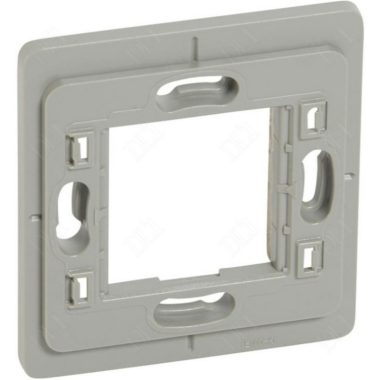 LEGRAND 080270 Céliane mounting flange for ZigBee controller (natural, opaque, glass effect, anodised metal)