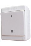 LEGRAND 083903 Kontállux IP44 three-pole switch white