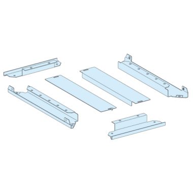 SCHNEIDER 08493 Prisma Plus IP30 2 részes kábelbevezető lemez, W=300mm, D=400mm