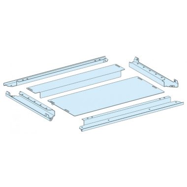 SCHNEIDER 08498 Prisma Plus IP30 2 részes kábelbevezető lemez, W=800mm, D=400mm