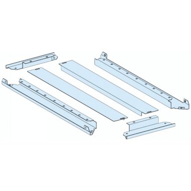 SCHNEIDER 08693 Prisma Plus IP30 2 részes kábelbevezető lemez, W=300mm, D=600mm