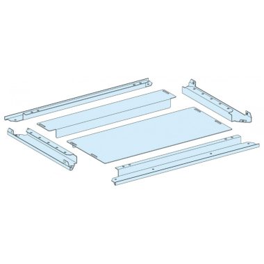 SCHNEIDER 08698 Prisma Plus IP30 2 részes kábelbevezető lemez, W=800mm, D=600mm