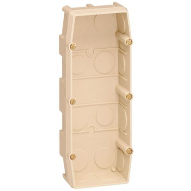 LEGRAND 089127 brick box Program 3 for Mosaic vertical 180X65