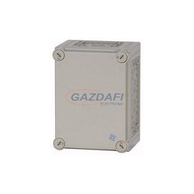 EATON 090152 CI23E-125-RAL7032 CI IP65 műanyag. elosztó Üres tok szürke fedéllel