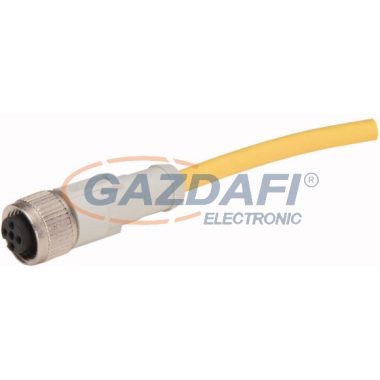 EATON 100060 CSNS4A4CY2402 kábel csatlakozó aljzattal, 4 pin, DC, egyenes, 2m