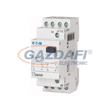 EATON 100665 Z-S48/4S Impulzuskapcsoló, 4z, 16A, 48VAC/24VDC vezérlés