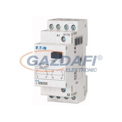   EATON 100665 Z-S48/4S Impulzuskapcsoló, 4z, 16A, 48VAC/24VDC vezérlés