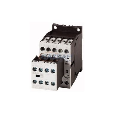 EATON 106367 DILM7-22(24VDC) Teljesítmény kontaktor, 3kW/400V, DC