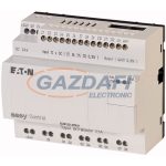   EATON 106396 EC4P-221-MTAX1 24VDC,12DI(4AI)/8DO/1AO, kijelző nélkül