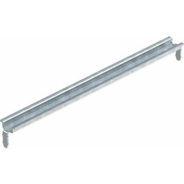OBO 1115278 46277 T250 L GTP Hat rail for junction box, T-series, 189mm galvanized steel, passivated to transparent