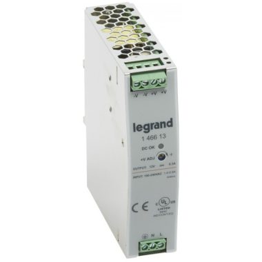 LEGRAND 146613 power supply 60VA 115-230/12V= switching mode stabilized