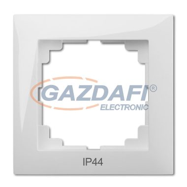 ELEKTRO-PLAST 1471-40 "Sentia" egyes keret, fehér, IP44, 250V, 10A