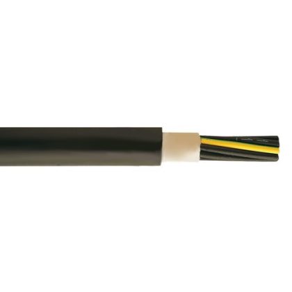  E-YY-O 4x2.5mm2 cablu sol de cupru RE 0.6 / 1kV negru