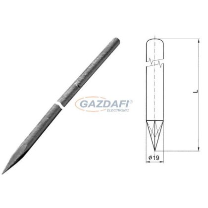   S&G Tűzihorganyzott kovácsolt felfogórúd "JK 1,0", 1000mm