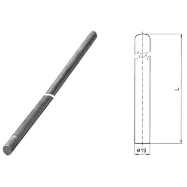 S&G Tűzihorganyzott felfogórúd "JR 3,0", 3000mm