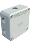 OBO 2001802 B 9 T 5 Cable junction box with terminal block 110x110x50mm light gray IP67 polypropylene