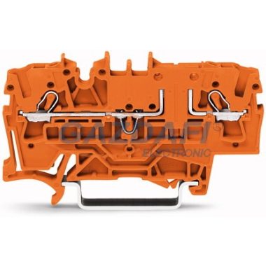 WAGO 2-vezetékes csatlakozóblokk narancssárga 2002-1602