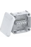 OBO 2007434 T 60 KL Junction box with terminal strip + leads 114x114x57mm polypropylene