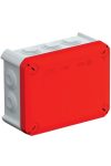 OBO 2007644 T 100 RO-LGR Cable with junction box with red cover 150x116x67mm polypropylene