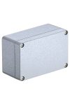 OBO 2011312 Mx 120805 SGR Aluminum Junction box 125x80x57mm silver gray IP66 powder coated aluminum