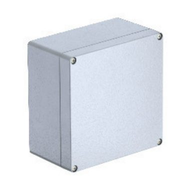 OBO 2011328 Mx 241610 SGR Aluminum Junction box 240x160x100mm silver gray IP66 powder coated aluminum