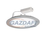   KANLUX ROUNDA LED panel süllyesztett, kerek 13W-WW-SR ezüst A++ - A