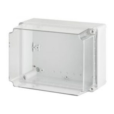 Cutie de joncțiune ELEKTRO-PLAST 2705-01 cu capac transparent, 135x74x72mm, gri, IP65