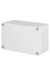 Cutie de joncțiune ELEKTRO-PLAST 2708-00 cu perete lateral neted, 170x105x112mm, gri, IP65