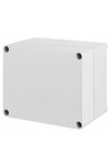 Cutie de joncțiune ELEKTRO-PLAST 2712-00 cu perete lateral neted, 170x135x107mm, gri, IP65