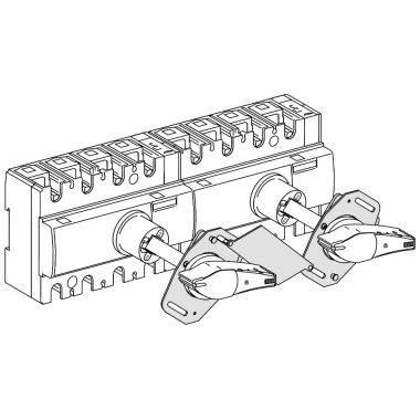 SCHNEIDER 28953 Locking for extended rotary drive