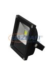 COMMEL 306-211 „Slim” LED lapos fényvető, 10W, IP65, Hideg fehér