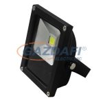   COMMEL 306-211 „Slim” LED lapos fényvető, 10W, IP65, Hideg fehér