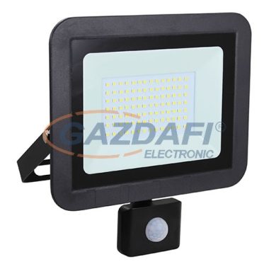 COMMEL 307-258 LED fényvető mozgásérzékelővel, 50W 6500K 3500Lm IP44