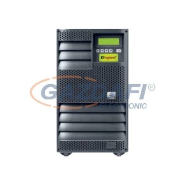 LEGRAND 310363 MEGALINE 6,25 kVA - BEM: 6mm2 KIM: 6mm2 RS232 online kettős konverziós szünetmentes torony (DT) (UPS)