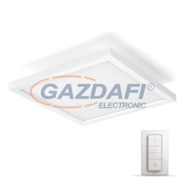 Philips Aurelle 32161/31/P5 falon kívüli intelligens vezérelhető LED panel, négyzet, 12W 2200Lm 2200-6500K 300x300x46mm