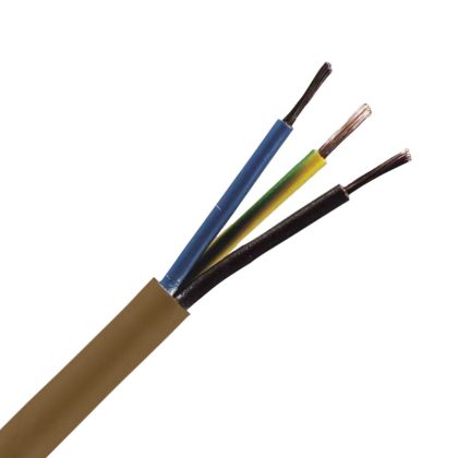 MT 3x0,75mm2 spun copper wire gold H03VV-F