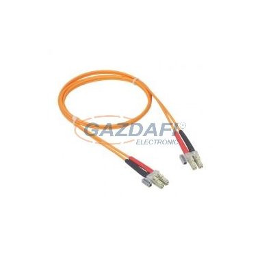 LEGRAND 334346 patch kábel, optika, RFID, OM4 multimódusú, LC/LC, 3 méter