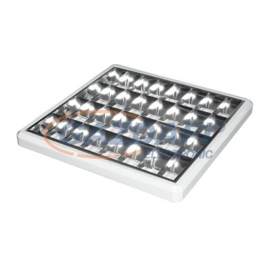 COMMEL 345-602 tükrös LED fénycsöves armatúra, IP20, 230V, T8, 4x18W (nem tartozék)