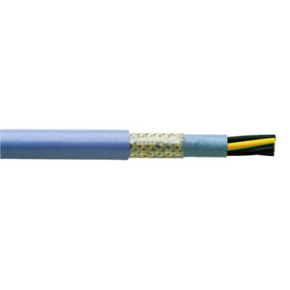   H05VVC4V5-K 5x1mm2 Cablu de comanda cu manta, rezistent la ulei, PVC 300 / 500V gri