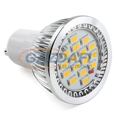 GREENLUX 37285 SMD LED fényforrás, GU10, SMD5050, 24LED, 3W, WW