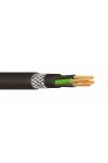 YSLYCY-Jz 3x0,75mm2 Copper fabric shielded control cable 0.6 / 1KV black