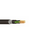 YSLYCY-Jz 4x1,5mm2 Copper fabric shielded control cable 0.6 / 1KV black