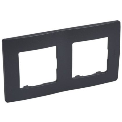 LEGRAND 397032 Niloé double frame, matt black