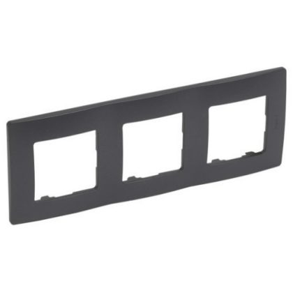 LEGRAND 397033 Niloé triple frame, matt black