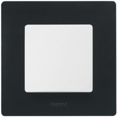 LEGRAND 397051 Niloé single frame, onyx black