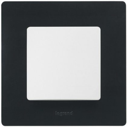 LEGRAND 397051 Niloé single frame, onyx black