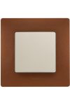 LEGRAND 397071 Niloé single frame, cocoa brown