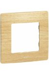 LEGRAND 397095 Niloé single frame, light wood decor